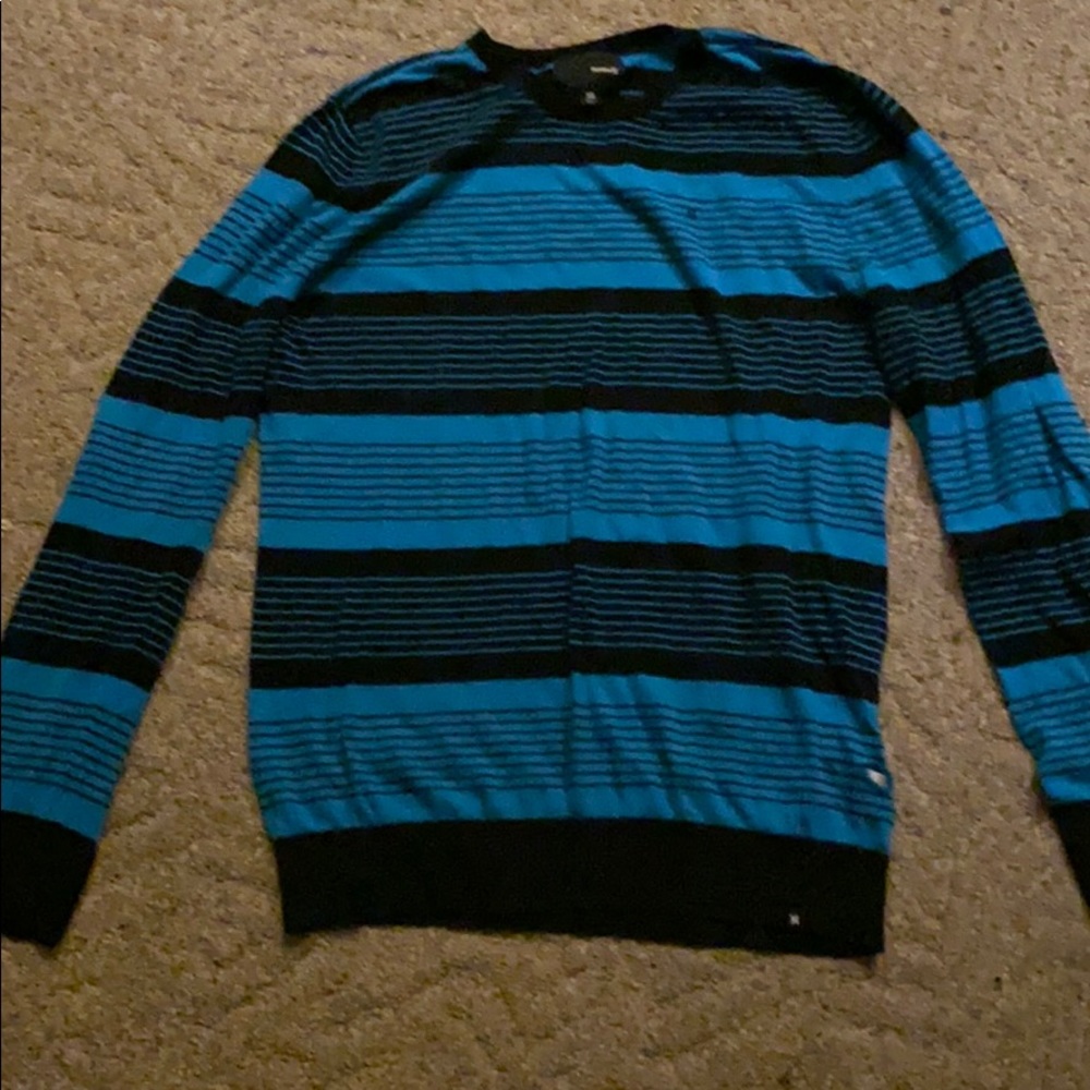 Blue Hurley Longsleeve Shirt